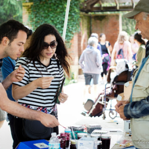 Frank Corrado of Joe's Blues at the Farmers Market